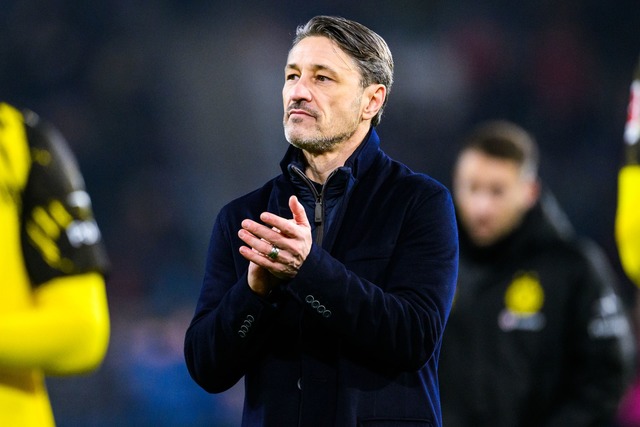 Musste sich mit einem Remis in Freiburg begn&uuml;gen: BVB-Trainer Niko Kovac.  | Foto: Tom Weller/dpa