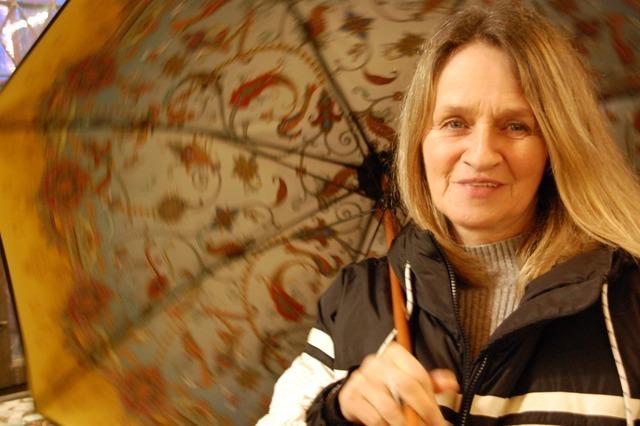 Marie-Jo Gebel ist die Weihnachtsstoff-Designerin von Mulhouse