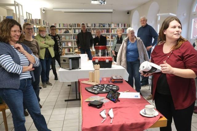 Von Boule-Set bis Eismaschine: Kanderns Stadtbibliothek ist jetzt auch eine "Bibliothek der Dinge"
