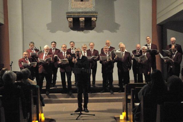 Weihnachtskonzert in Kandern verbindet Mnnerchor, Frauenchor und Gastensemble