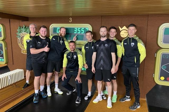 Die Kegler des KSV Hlzlebruck bleiben in Sandhausen chancenlos