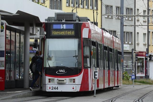 Zwei Verletzte nach Straenbahn-Unfall in Freiburg