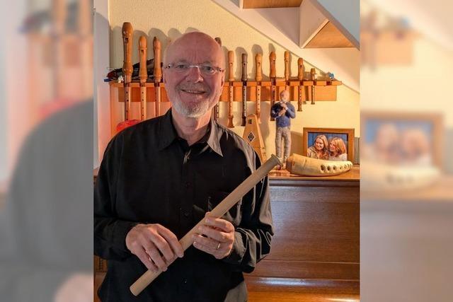 Wor�ber sich der Weiler Fl�tist J�rg-Tonio Pa�lick noch heute "wie ein Kind" freut