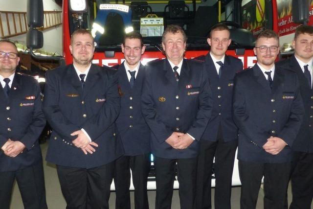 In Blansingen fand die Generalversammlung der Feuerwehr statt