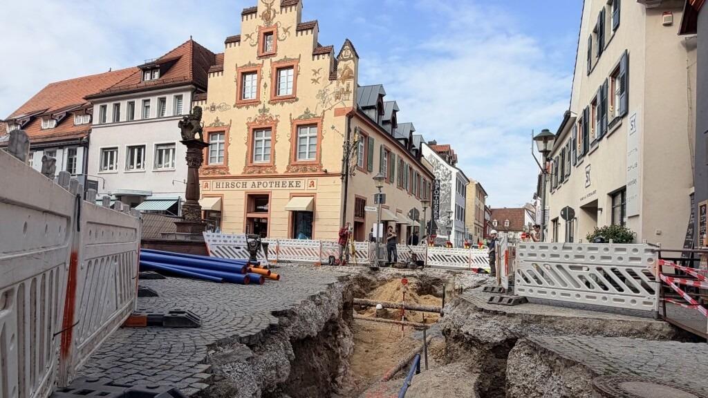 Infotafeln zum Stadtumbau in Offenburg